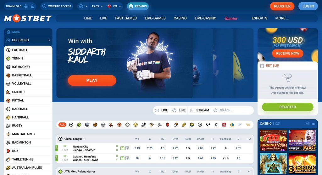 Вход через зеркало Mostbet на официальный сайт Mostbet